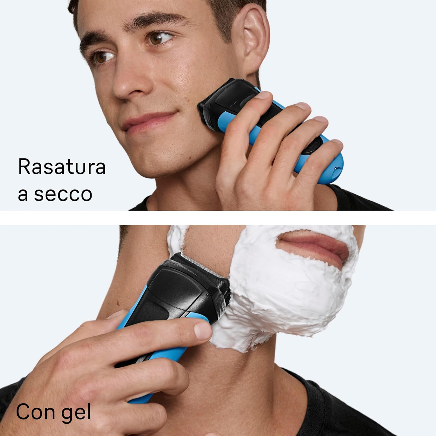 Detalle 2 de Braun Serie 3 310S Rasoio elettrico Wet&Dry