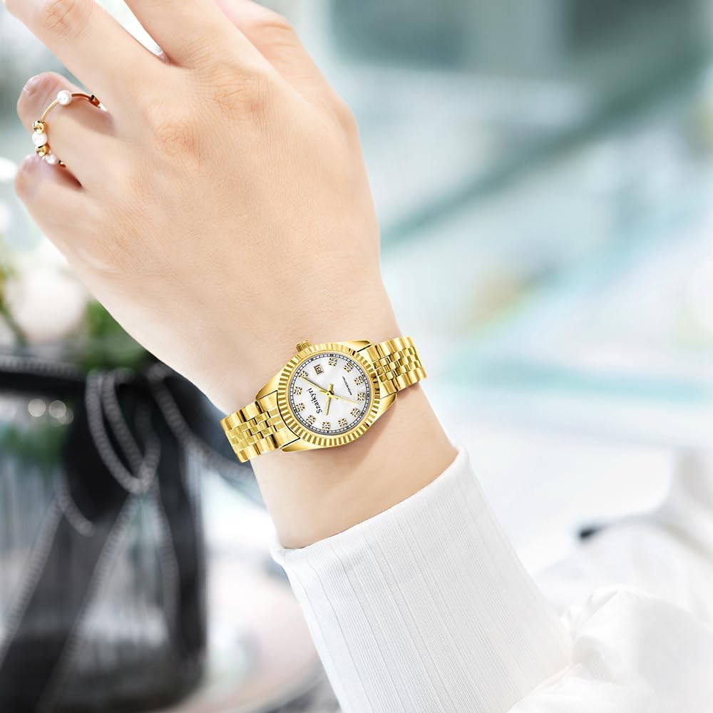 Thumbnail 1 de Szaikyri Montre Femme Classique avec Bande de Stainless – Élégance discrète et fiabilité quotidienne