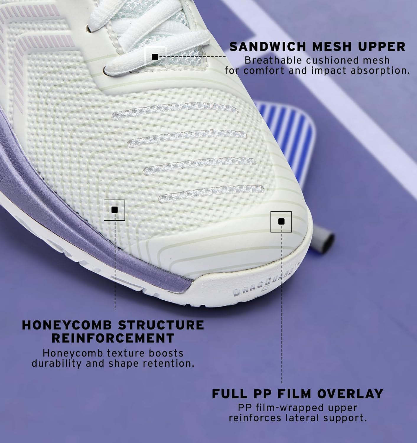 Detalle de K-Swiss Women's Ultrashot Light Pickleball Tennis Shoe