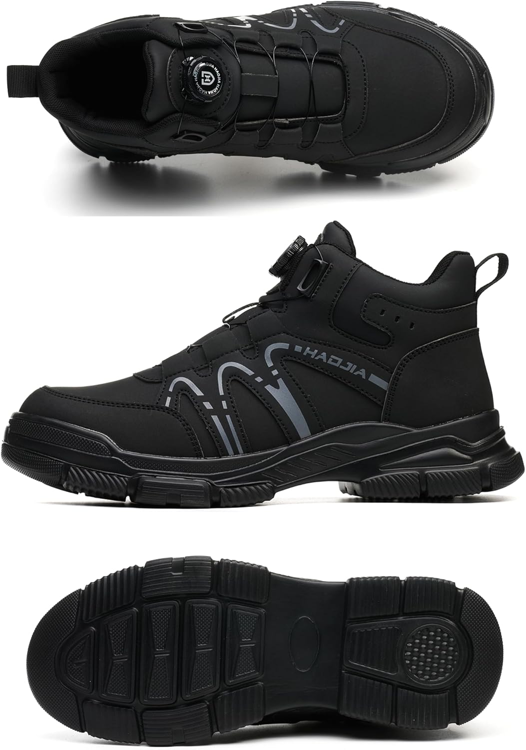 Thumbnail 6 de UnPtios Safety Boots Lightweight Steel Toe Cap Boots for Men and Women