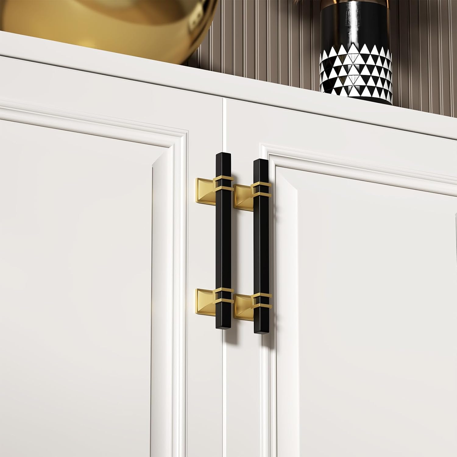 Detalle 2 de homdiy Cabinet Pulls, 3-3/4-Inch Hole Spacing