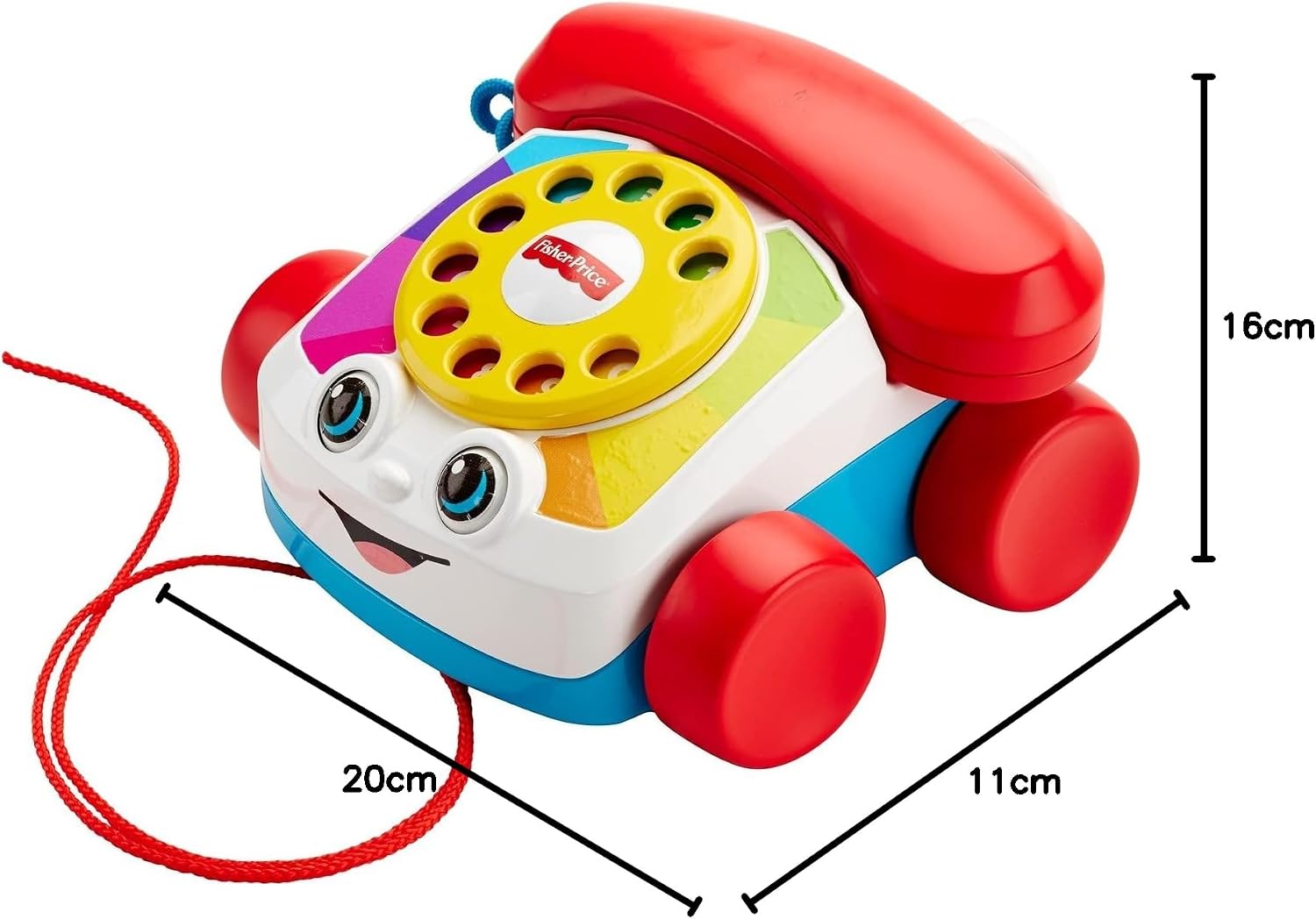 Thumbnail 6 de Fisher-Price Teléfono Carita Divertida 📞 Juguete Educativo para Bebés