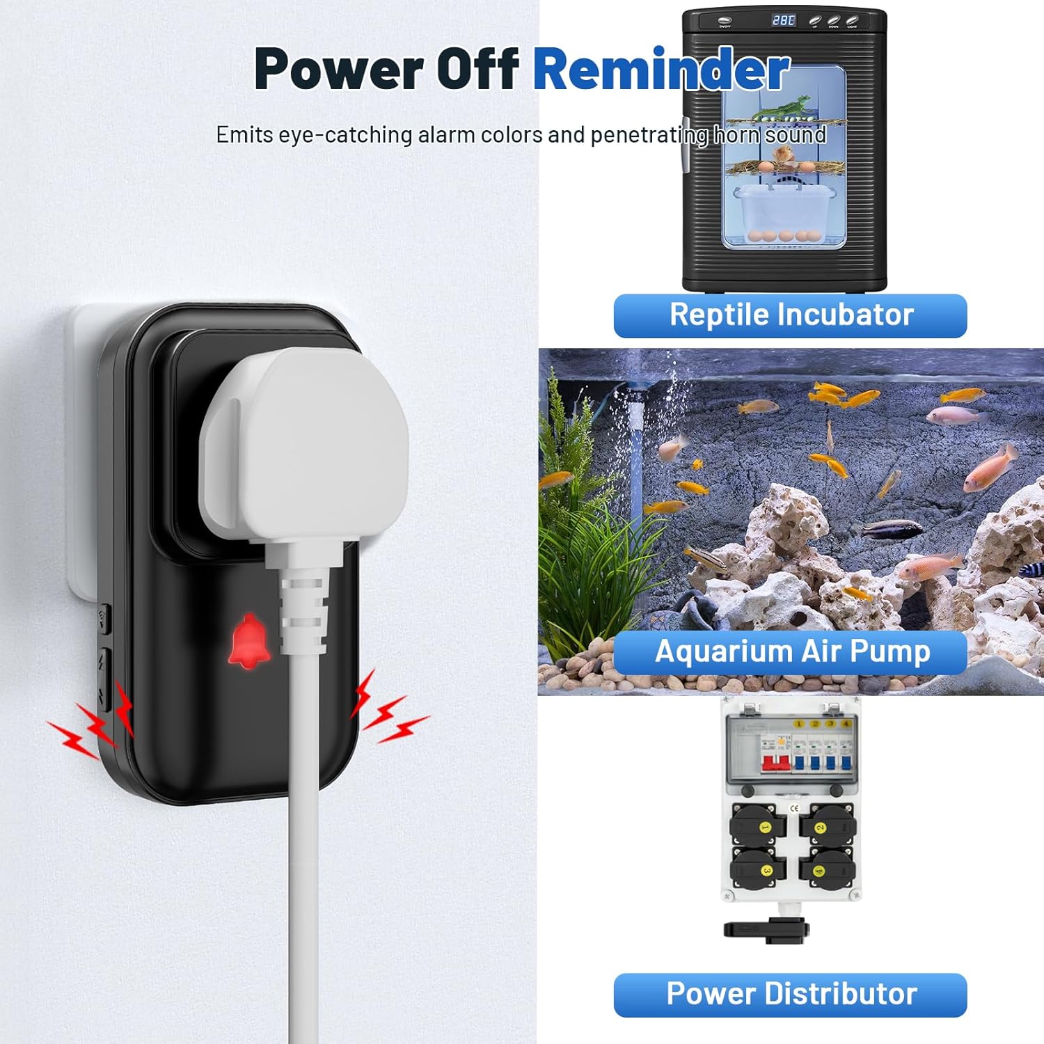 Detalle de COTINSE power failure alarm 110db