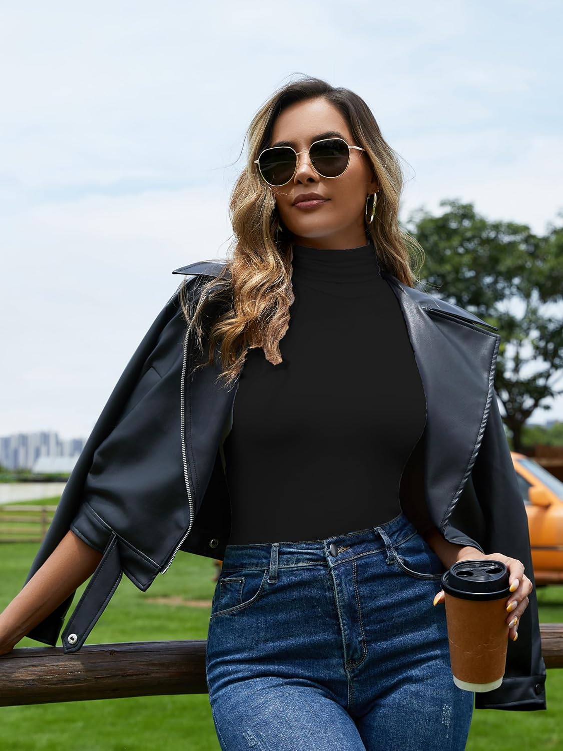 Thumbnail 2 de Women Classic Polo Neck Short Sleeve Pullover