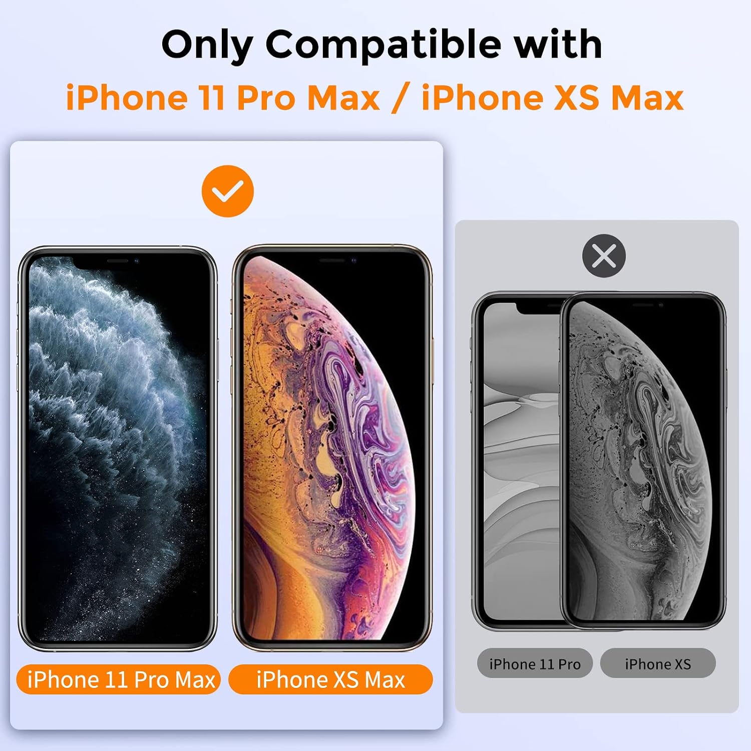 Thumbnail 5 de UNBREAKcable Screen Protector for iPhone XS Max 2 Pack