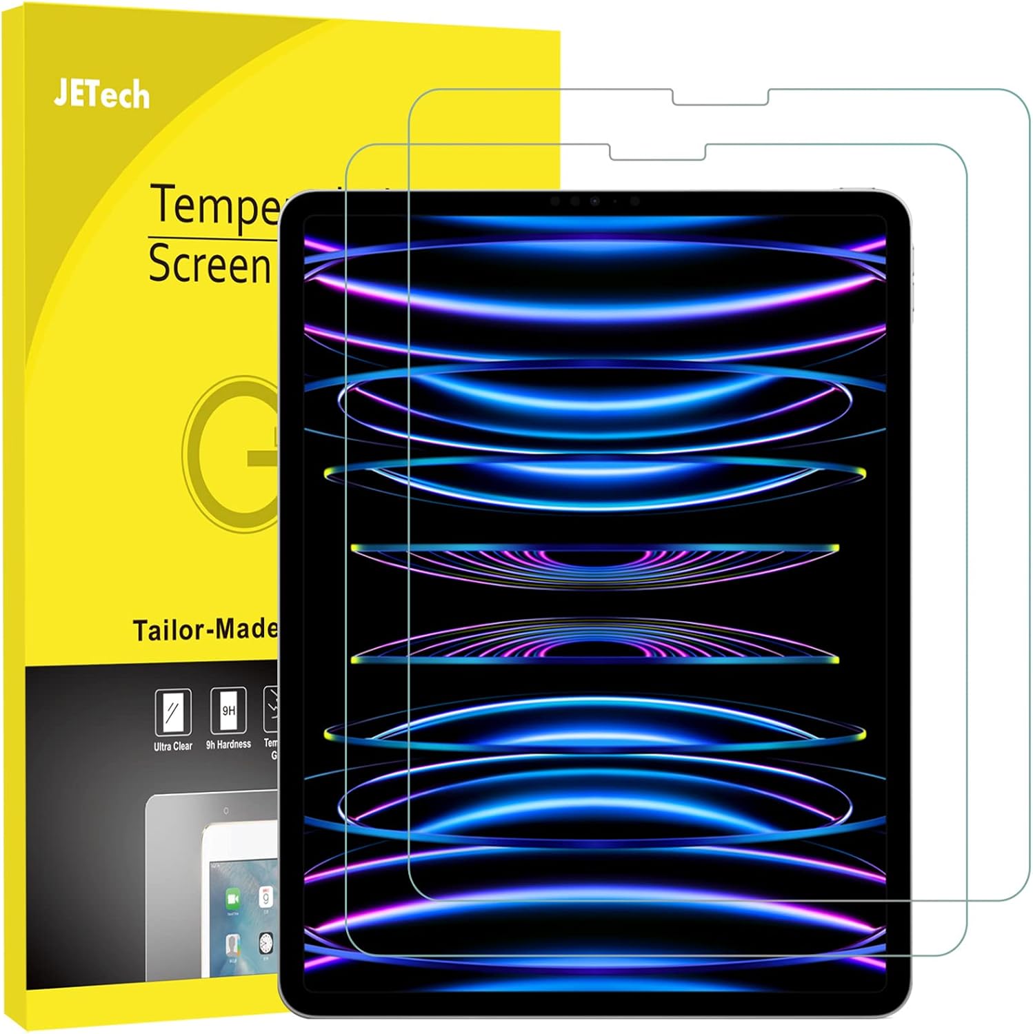 Thumbnail 6 de JETech Screen Protector for iPad 2-Pack