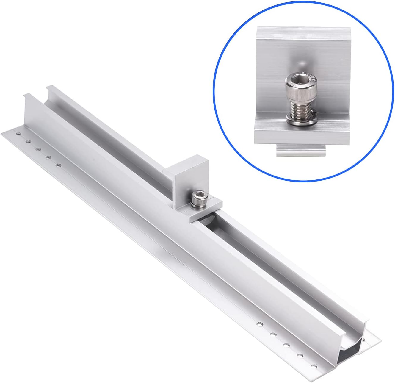 Detalle de Solarmodul Halterung 12 Stück für Trapezblech