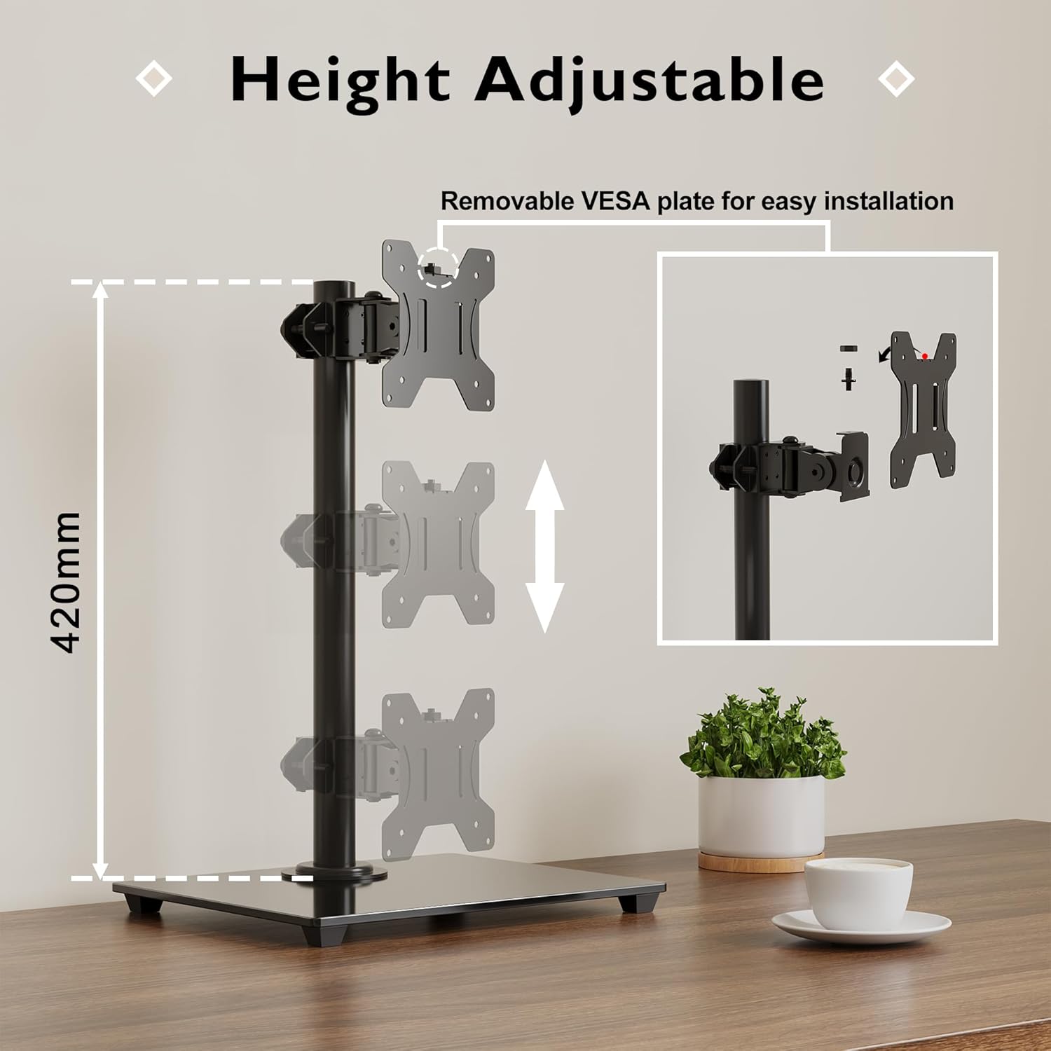 Thumbnail 5 de BONTEC Soporte Monitor Brazo Único 13–32 Pulgadas