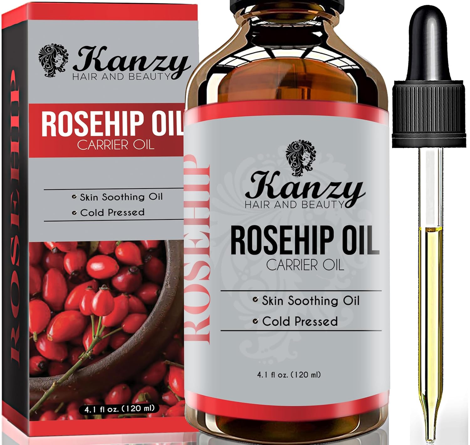 Detalle de Kanzy Hagebuttenöl Kaltgepresst 120ml