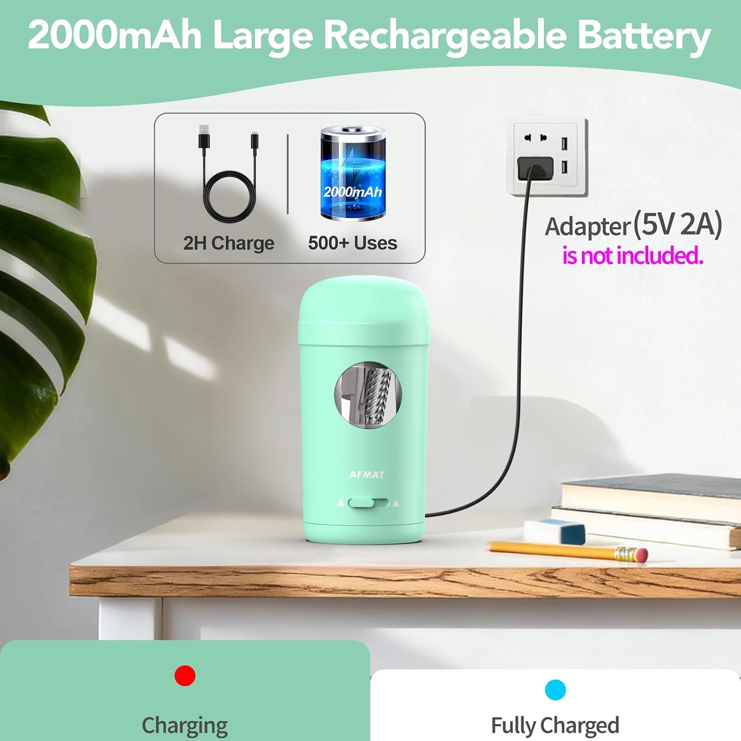 Thumbnail 5 de AFMAT PSX7 Fully Automatic Electric Pencil Sharpener (φ7–8 mm)