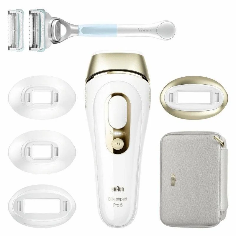 Detalle de Braun Silk-expert Pro PL5356 IPL: depiladora láser en casa para resultados progresivos