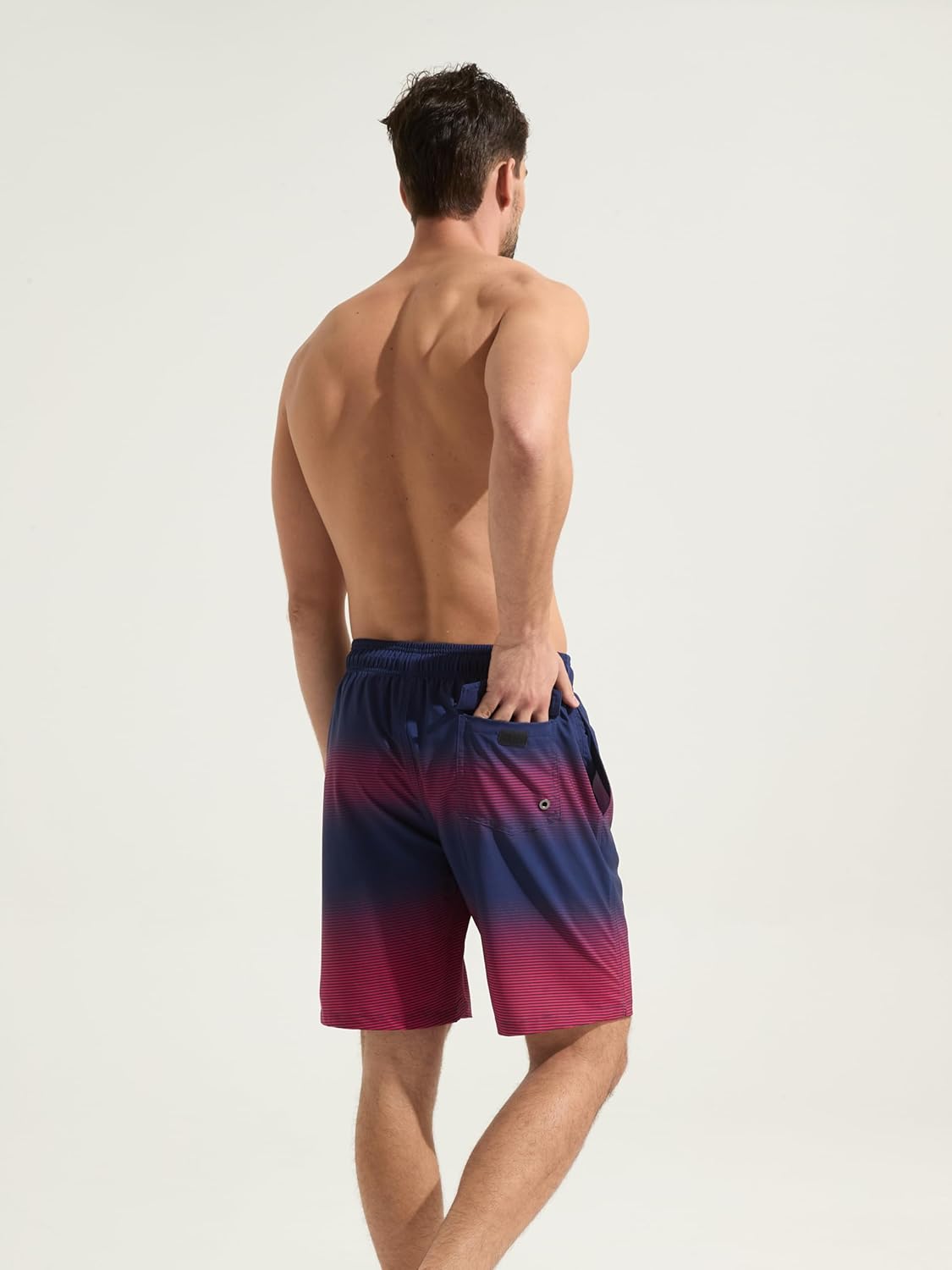 Detalle de Arcweg Pantaloncini da Uomo per Nuoto: short da spiaggia grafici, asciugatura rapida e Tasche pratiche