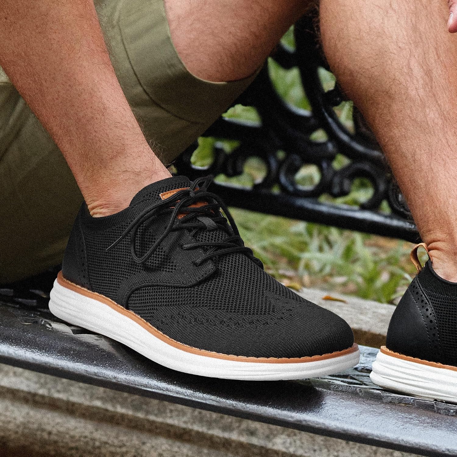 Thumbnail 5 de Bruno Marc KnitFlex Anzugschuhe für Herren