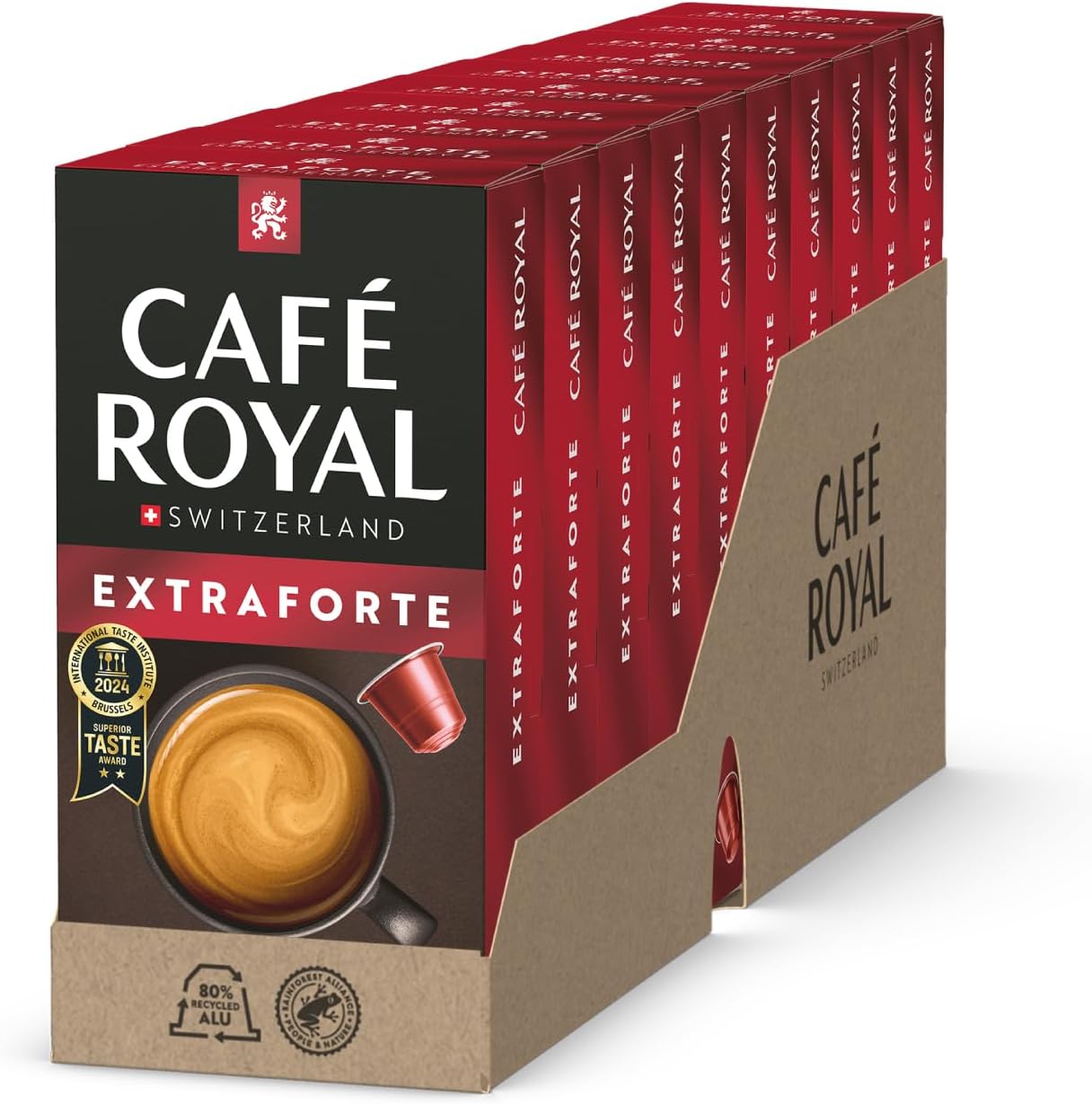 Detalle de Café Royal Caramel – Capsules compatibles Nespresso, 100 capsules