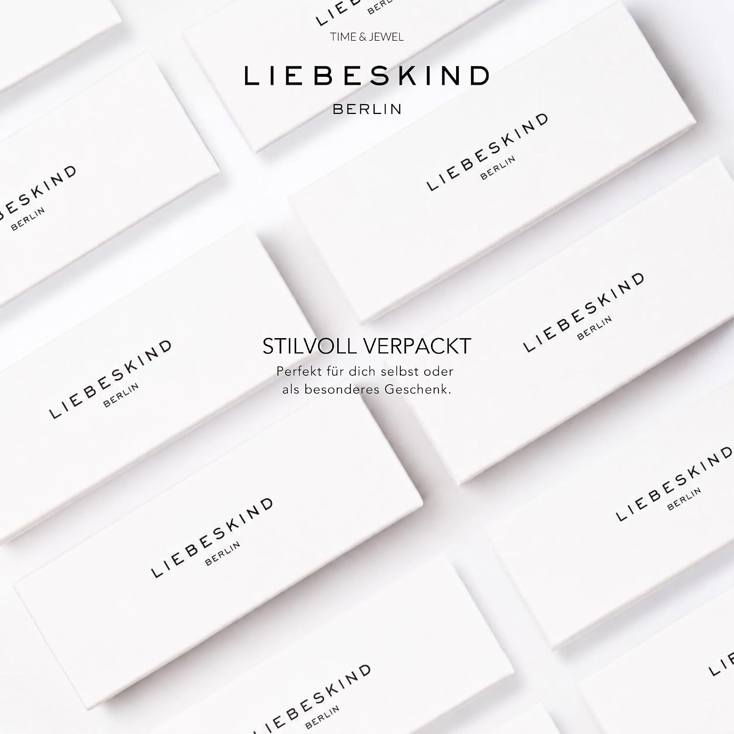 Detalle de LIEBESKIND BERLIN Damen Armbanduhr – Rundes Gehäuse mit gemustertem Acetat-Topring, Lederarmband, Roségold
