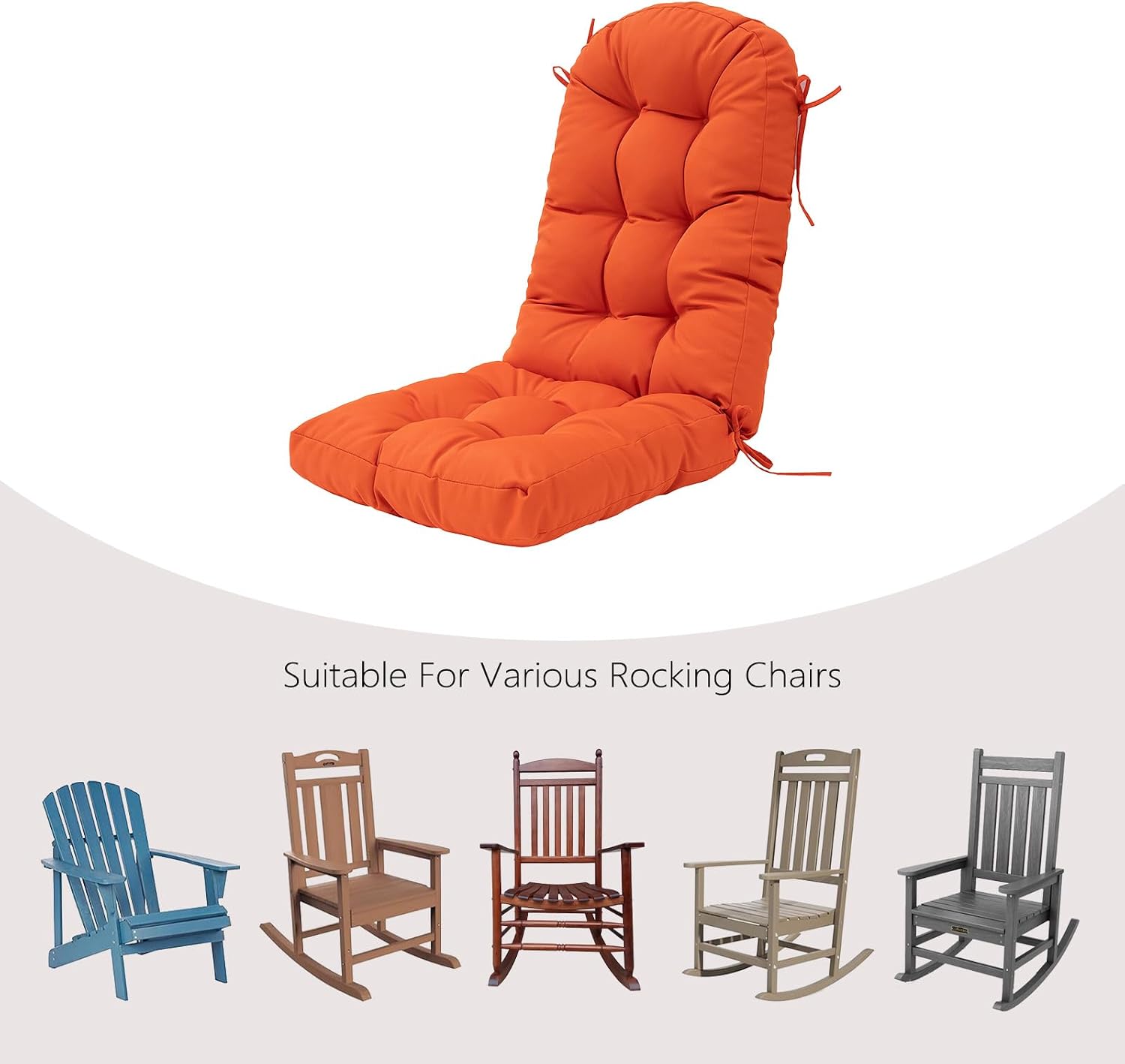 Detalle 1 de STillcomsy Adirondack Chair Cushion Orange
