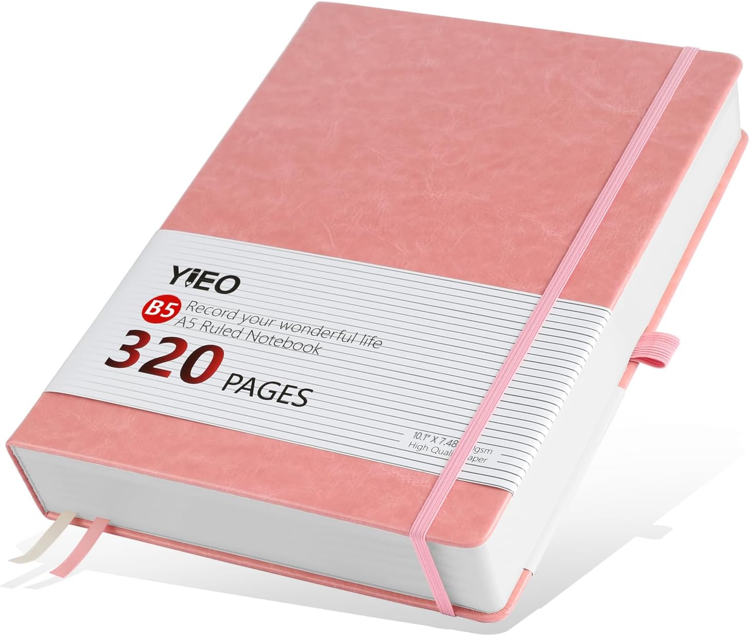 Detalle de B5 Lined Notebook 19 x 25 cm, 320 pages