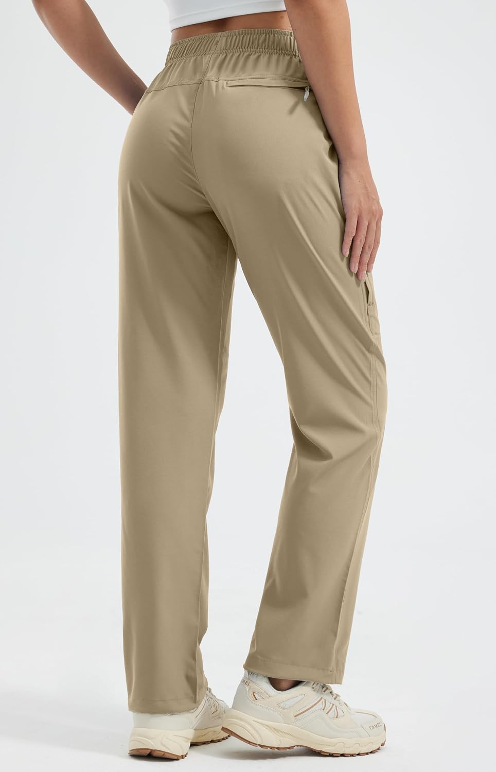 Detalle de Libin Women's Hiking Trousers: Waterproof, Quick-Dry Cargo Pants for Travel and Outdoor Adventures