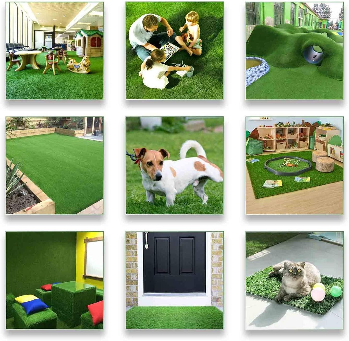 Detalle de PET Grow Artificial Grass Rug 4' x 13