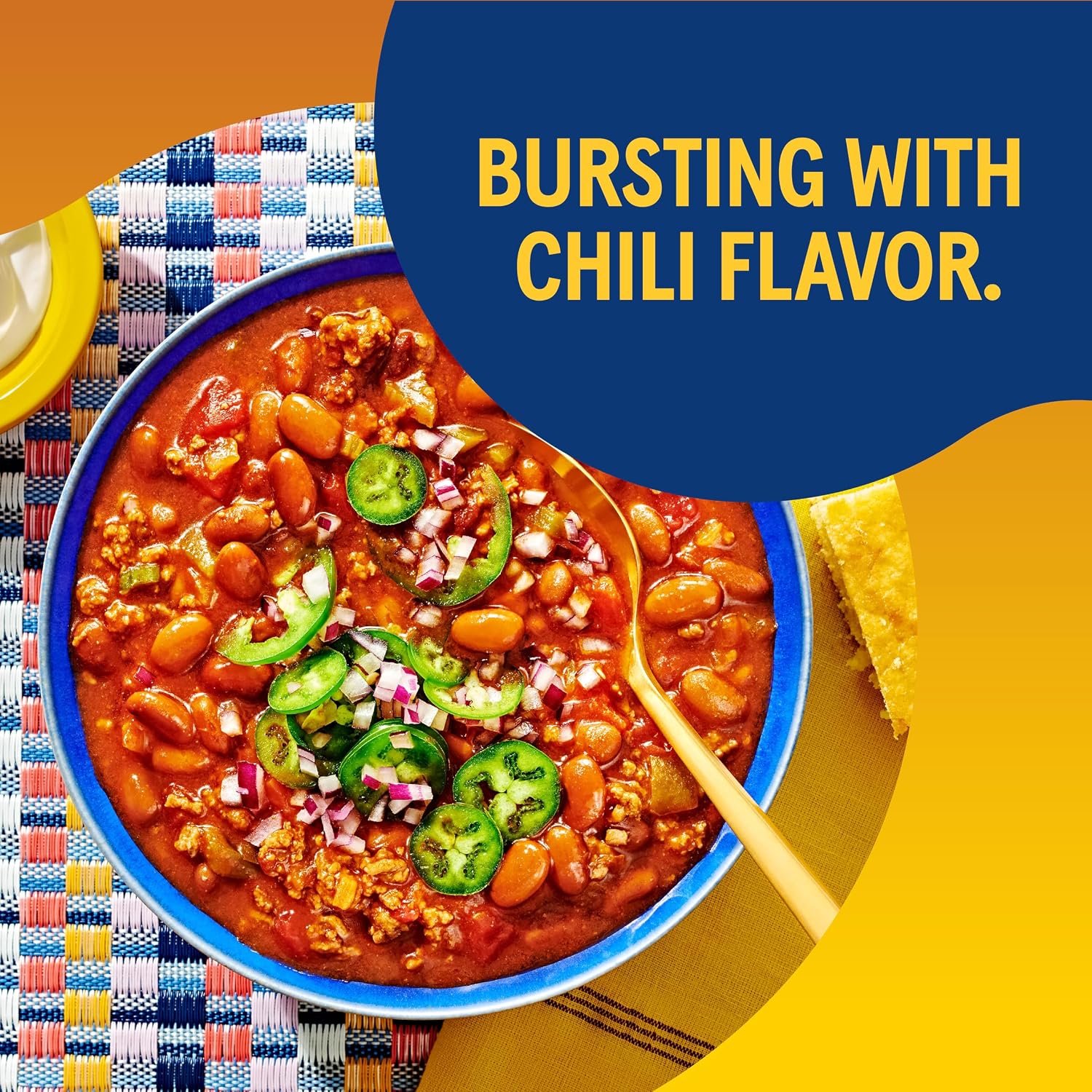 Detalle 1 de Bush's Low Sodium Pinto Chili Beans, 15 oz Cans in Mild Sauce