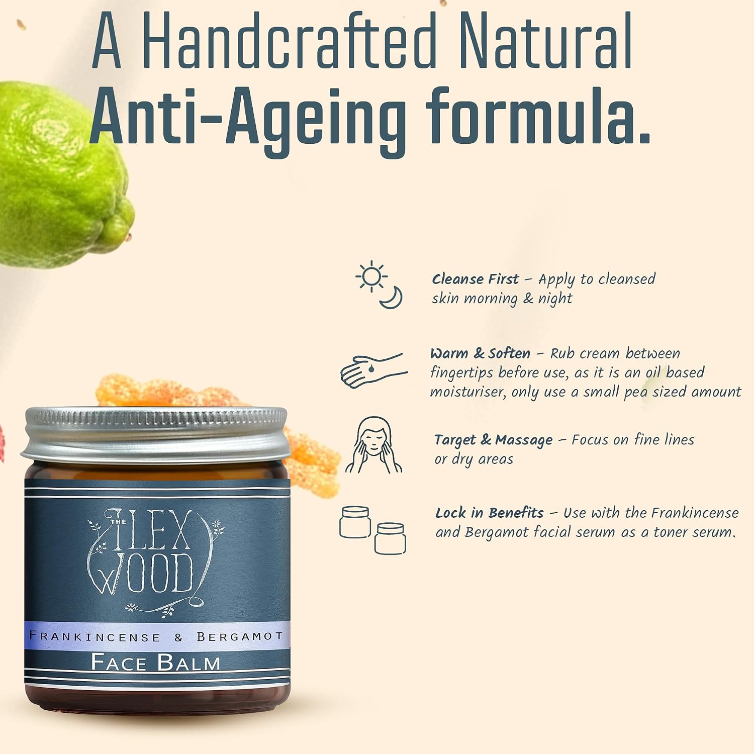 Thumbnail 4 de The Ilex Wood Frankincense and Bergamot Face Balm 60ml