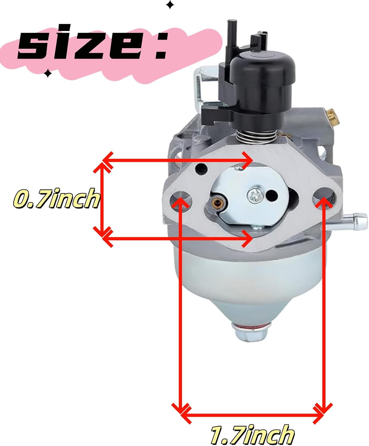 Detalle de HRX217 carburetor kit for GCV190