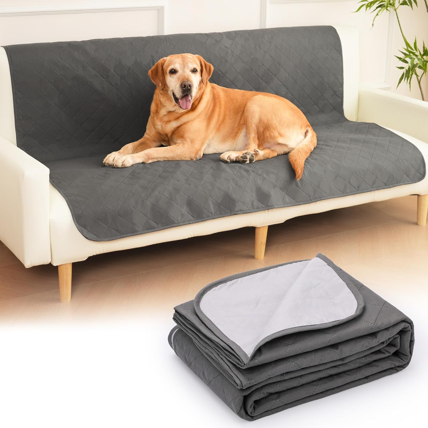 Thumbnail 5 de HezzLuv Dog Blanket for Bed Cover 203x152cm – Furniture Protector for Medium to Large Pets