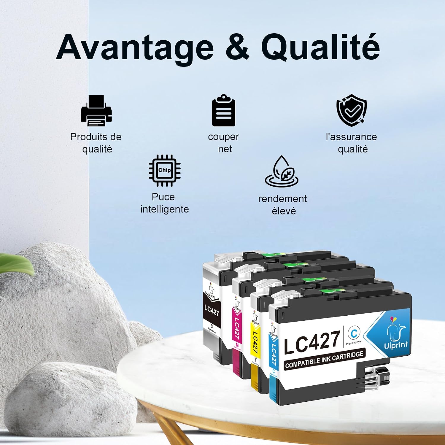 Thumbnail 4 de Uiprint LC427 cartouches d'encre 3000 pages 🖨