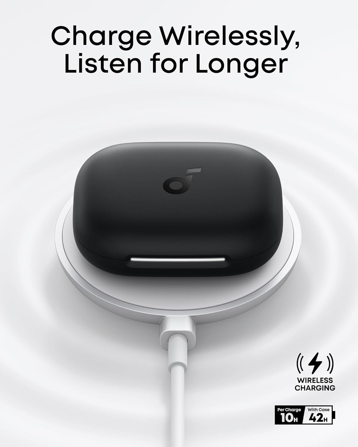 Thumbnail 6 de soundcore AeroFit 2 by Anker open-ear headphones with adjustable ear hooks, AI translation and wireless charging