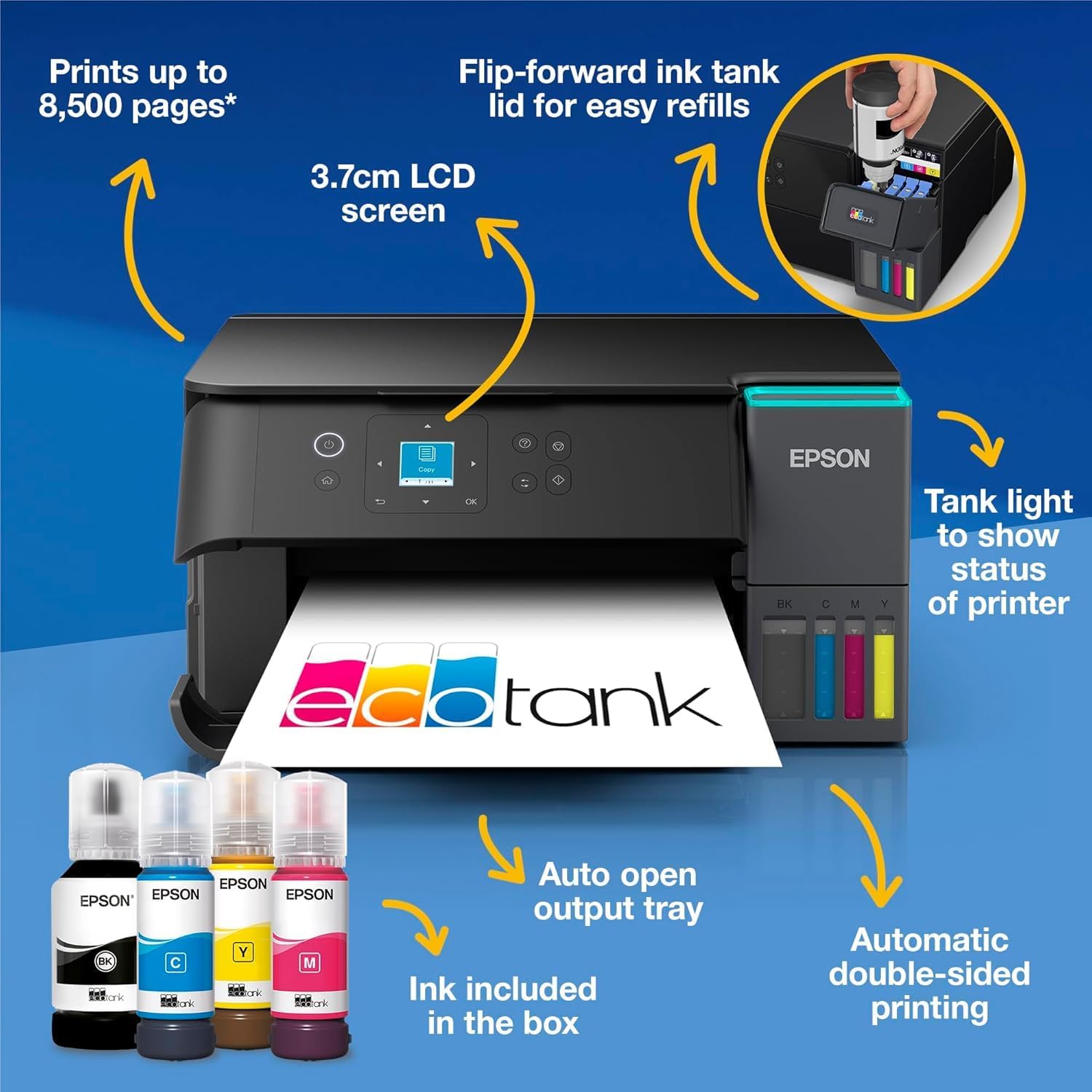 Detalle 2 de Epson EcoTank ET-2950 with 3 Years Ink