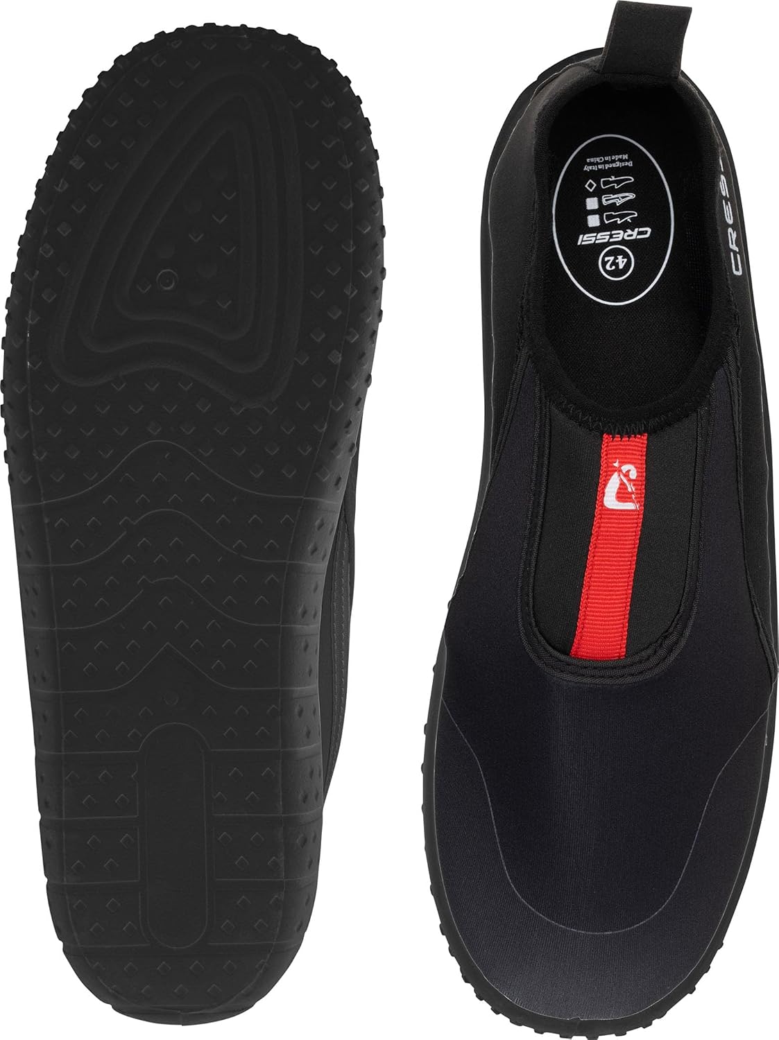 Detalle de CRESSI Kiwi Shoes: Scarpe acquatiche unisex ideali per sport acquatici e camminate in ambienti umidi