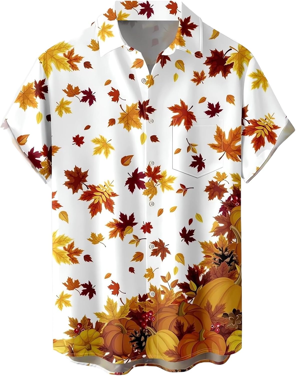 Detalle de Hawaiian Bowling Shirt in Polyester