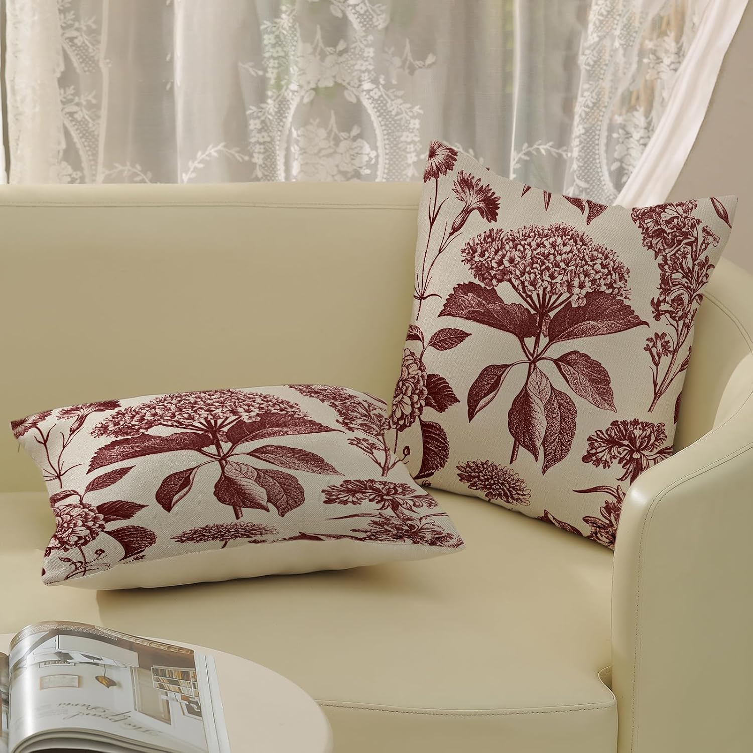 Detalle de Throw Pillow Covers, 22x22 Inch
