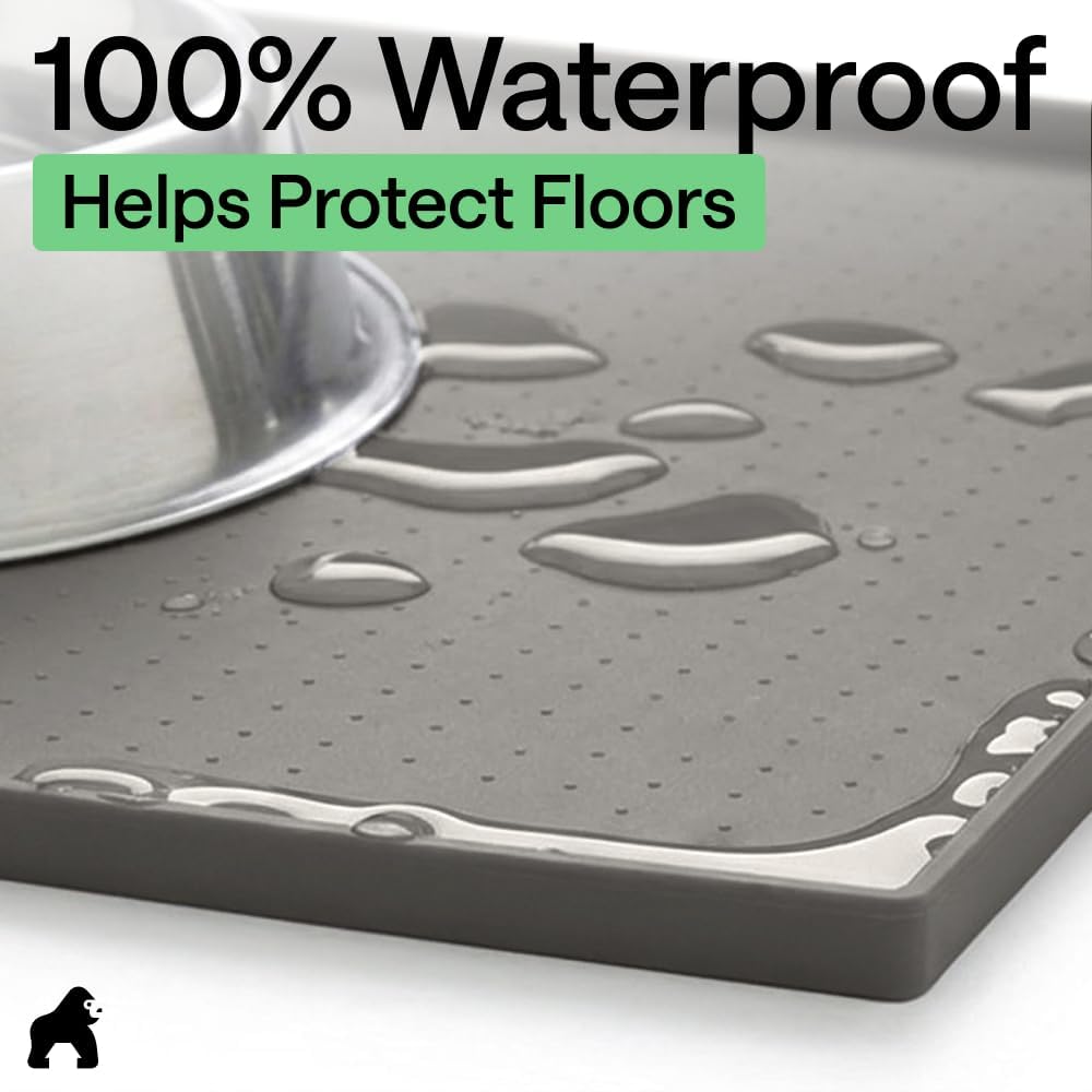 Detalle 2 de Gorilla Grip Dog Food Mat 18.5 x 11.5 Inches
