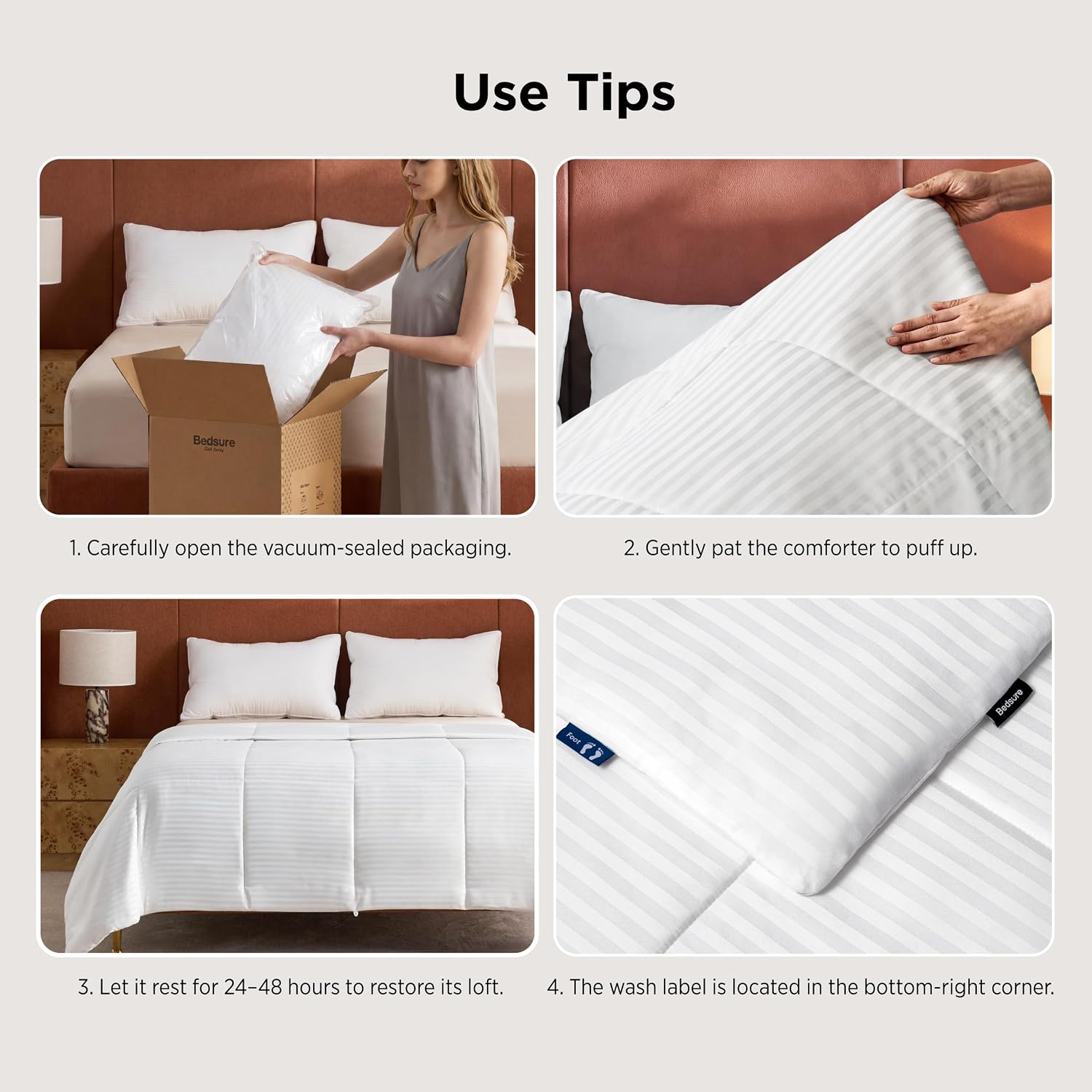 Thumbnail 6 de Bedsure Lightweight Comforter King