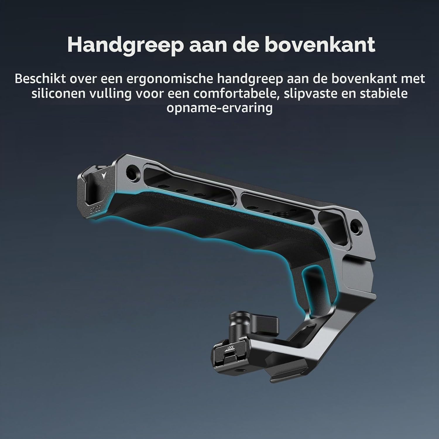 Detalle 2 de SMALLRIG 5956 cagekit voor Canon EOS R6 Mark II met handgrepen en Arca-plaat