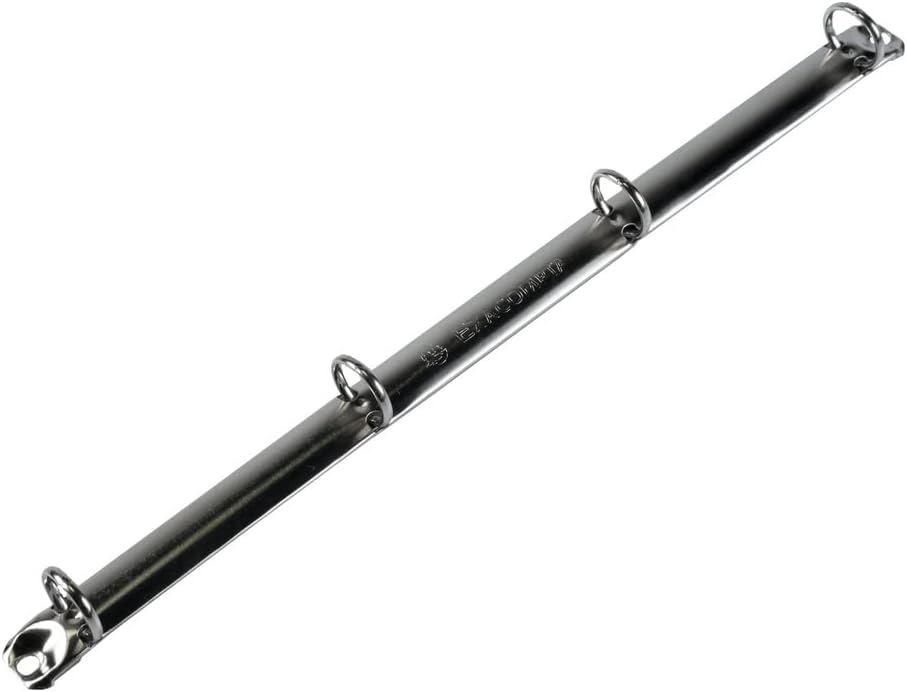 Detalle de Exacompta 51299E – 20er Pack Premium Kunststoff-Ringbuch OPak 4-O-Ring, DIN A4, 15 mm Füllhöhe, farbig sortiert