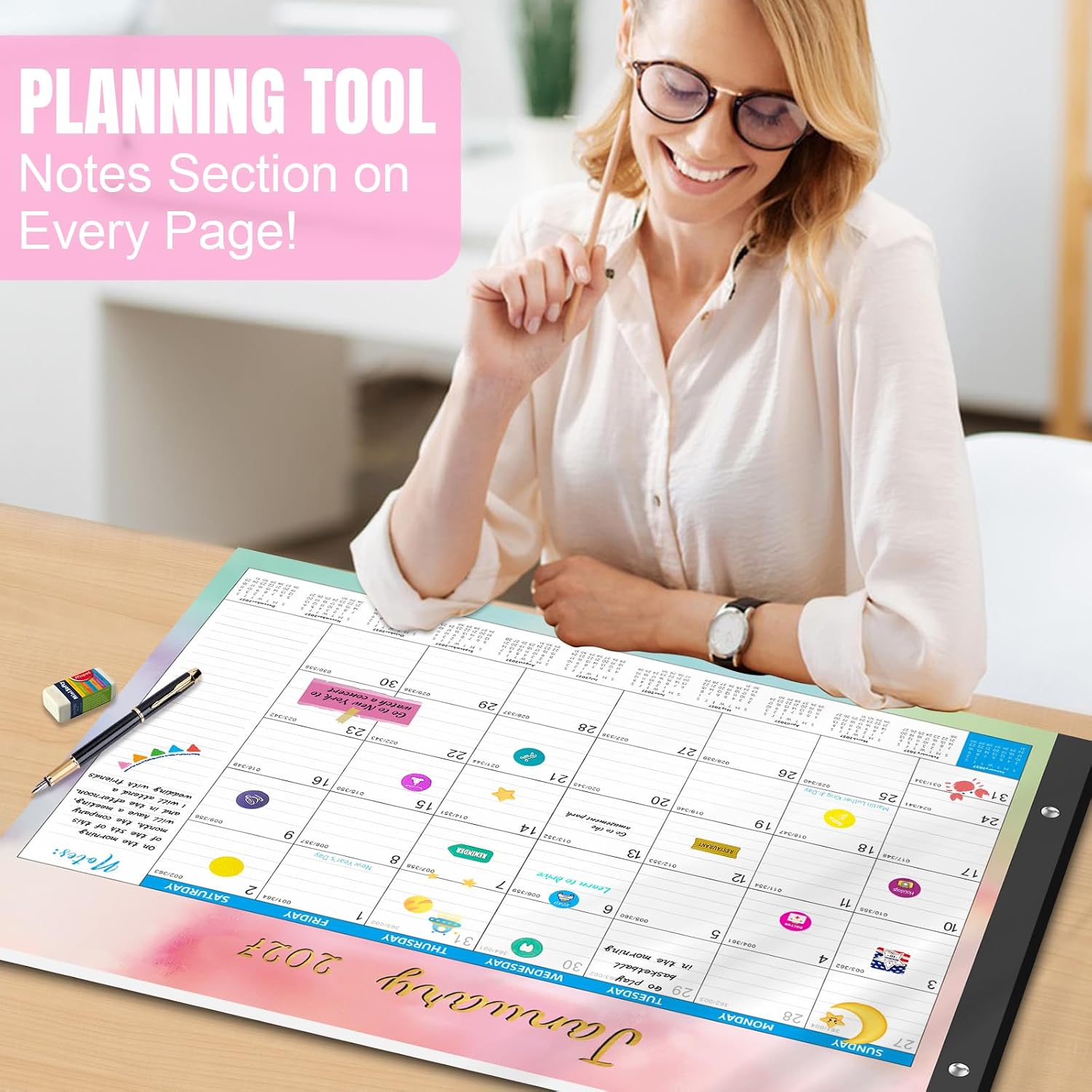 Detalle 2 de Gannyfer 2026 Desk Calendar ๐