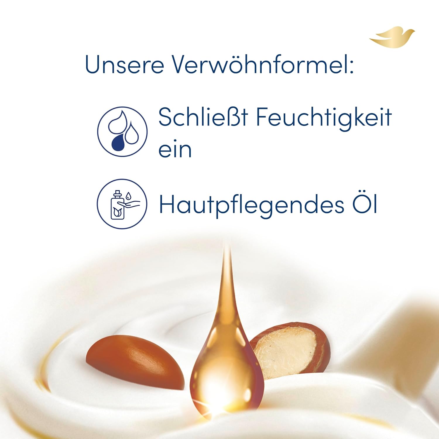 Detalle de Dove Body Love Feuchtigkeitsspendende Körperlotion 3x400 ml – Intensive Pflege für trockene Haut