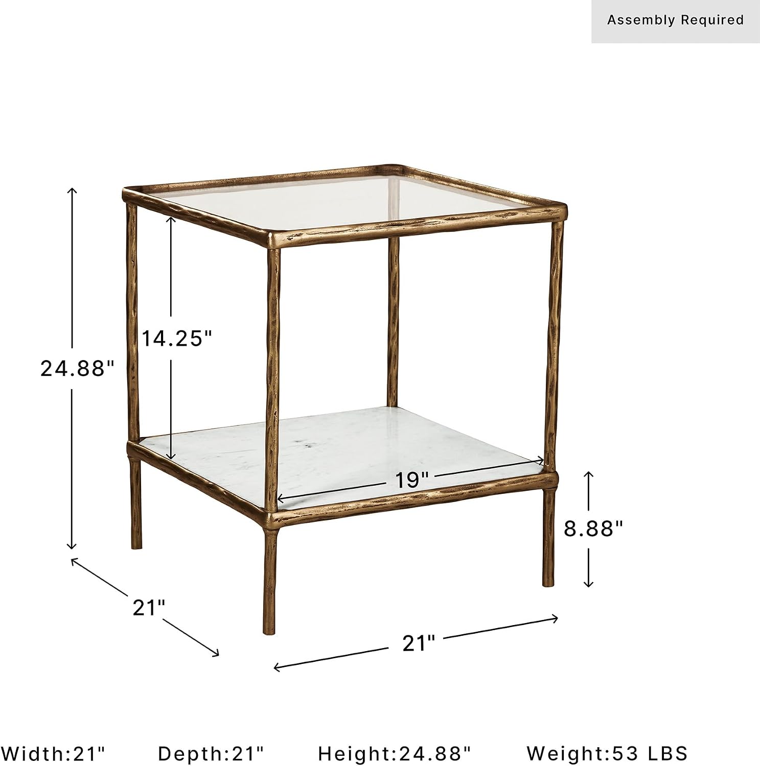 Detalle de Ashley Ryandale Accent Table 24.88"