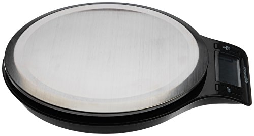 Thumbnail 3 de Amazon Basics Balance de cuisine numérique en acier inoxydable – LCD, 5000 g, sans BPA, piles incluses