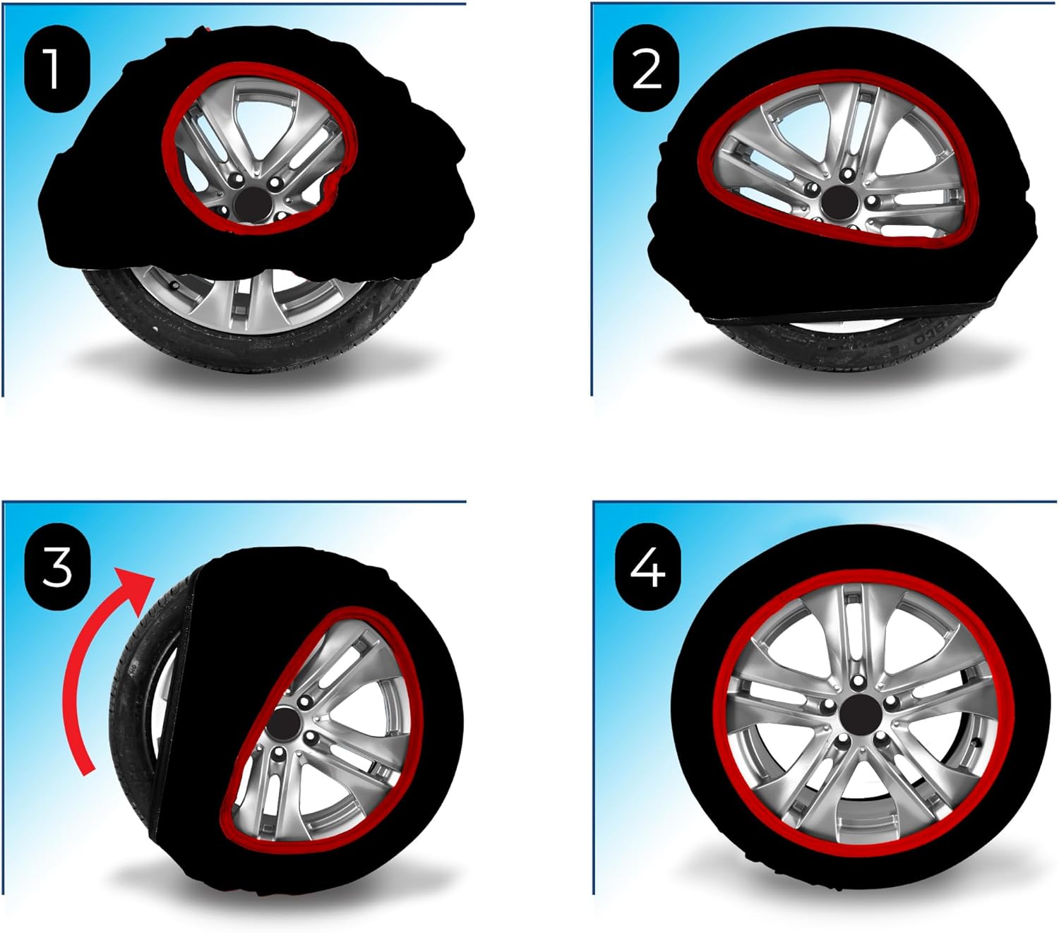 Thumbnail 3 de Calze da Neve Modello Super XL +50% Resistenza