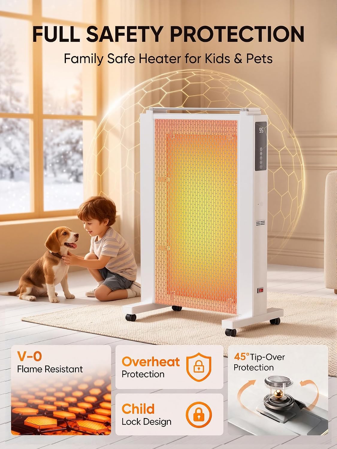 Detalle 1 de MEPTY Mica Space Heater