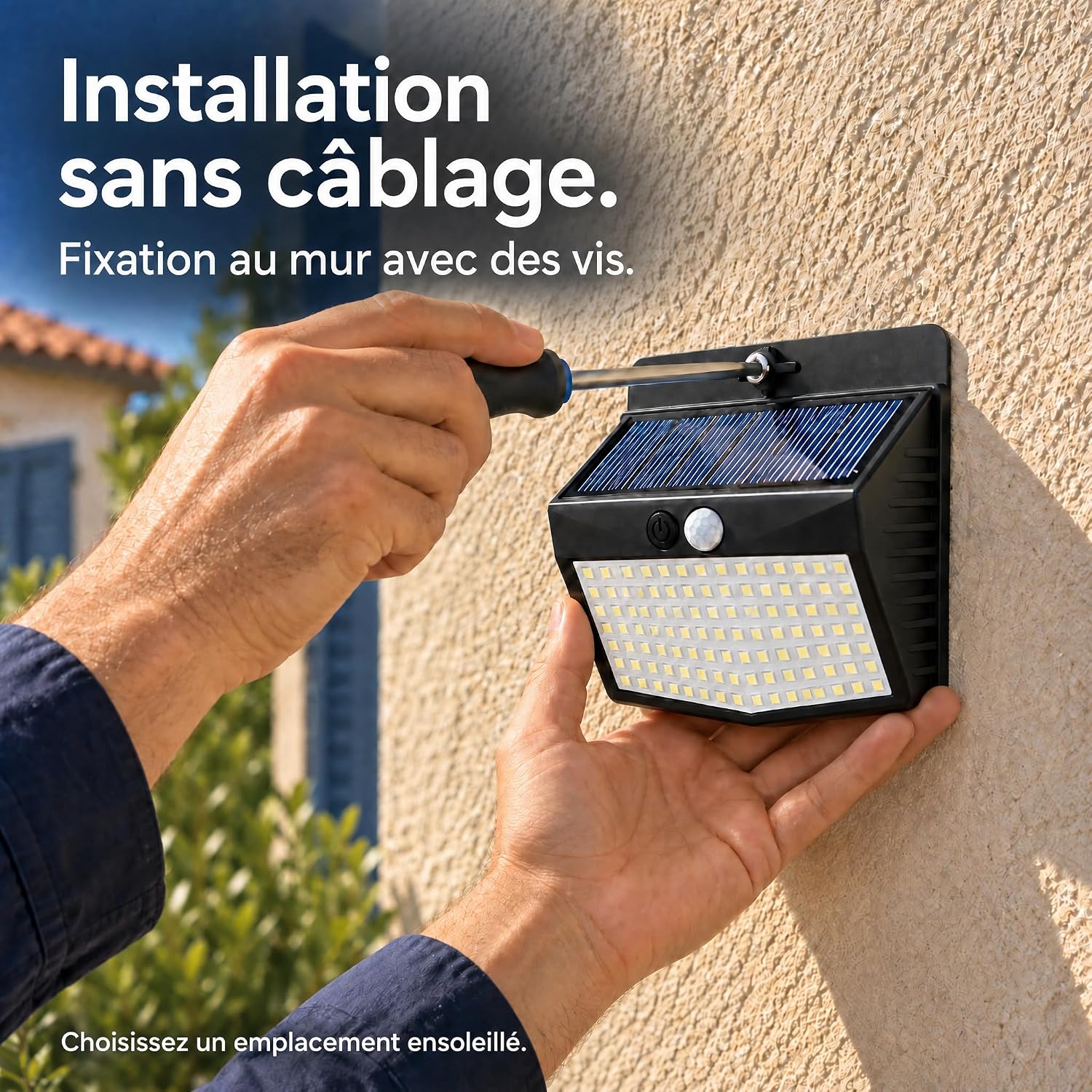 Detalle 1 de Peasur Lampe Solaire Extérieur, 3 modes, ⚡