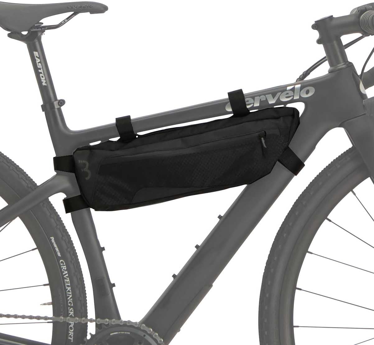 Detalle 2 de BBB Cycling MiddleMate BSB-142 – torba na ramę 5 l, nylonowa, rozmiar L