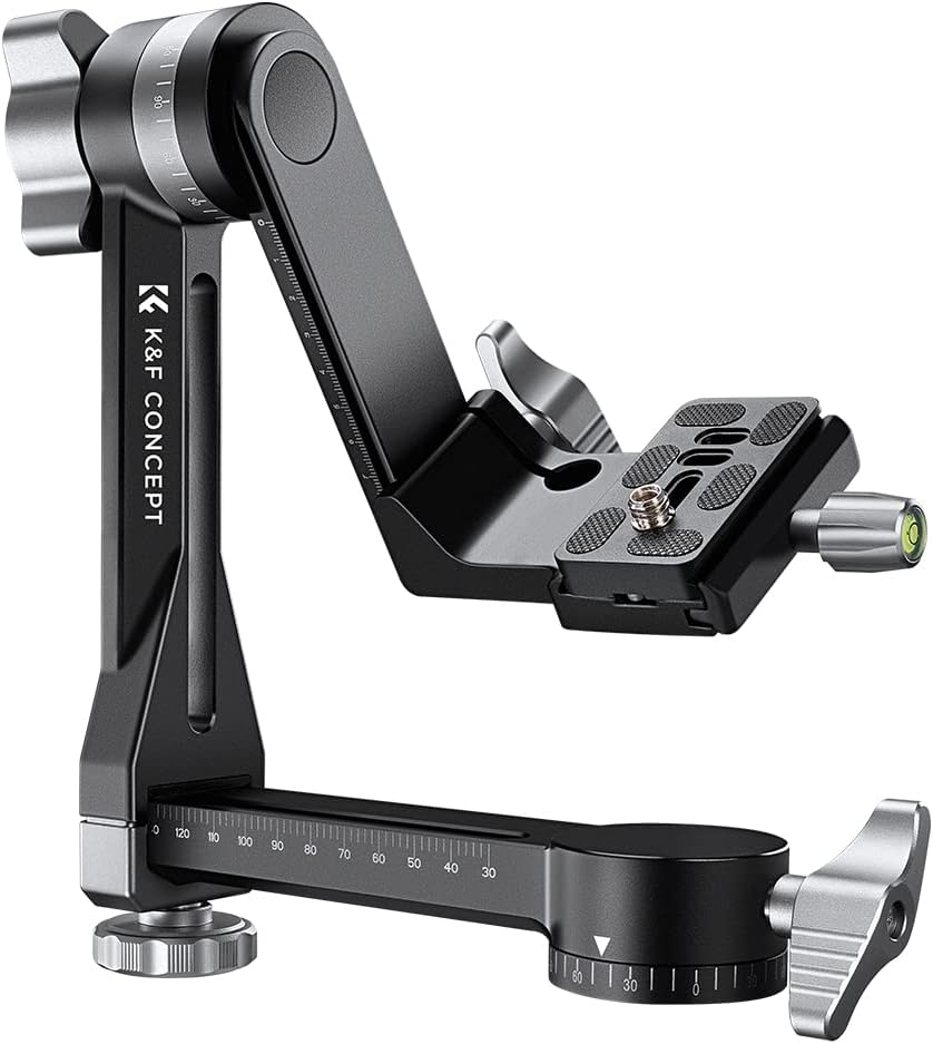 Detalle de K&F CONCEPT Stativ Gimbalkopf 360° Panorama 20 kg