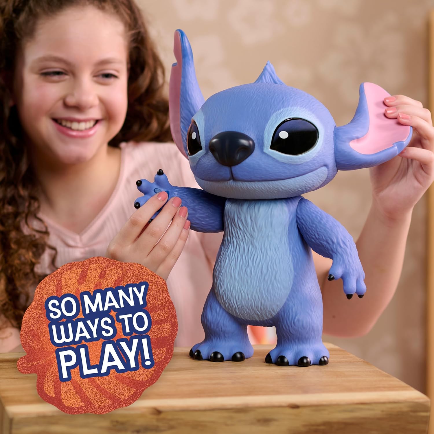 Thumbnail 4 de Just Play Figura de Vinilo Stitch 35,6 cm para niños