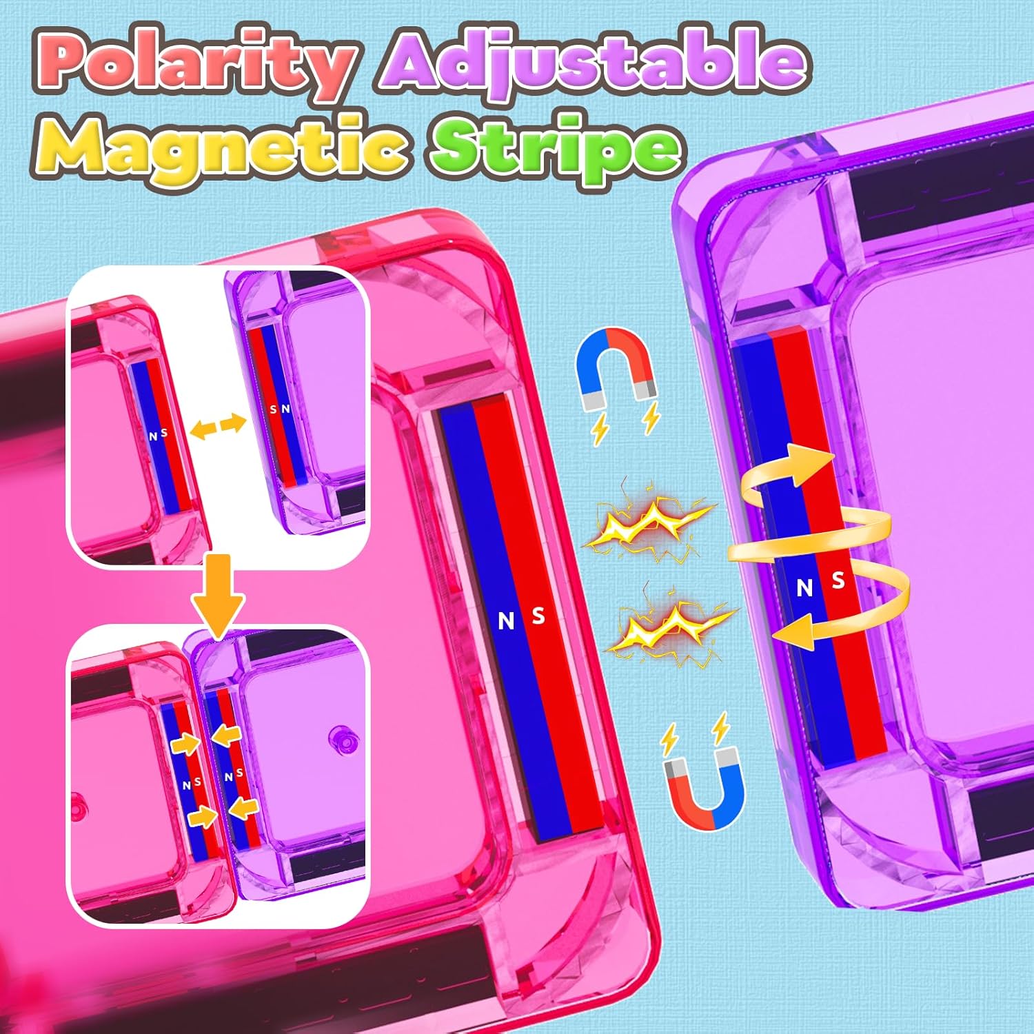 Thumbnail 4 de Magnetic Tiles Mini Travel Toddler Set
