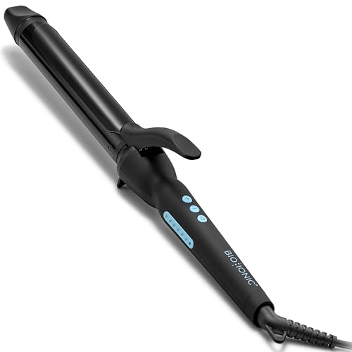 Detalle de Bio Ionic Long Barrel Curling Iron with Moisture Heat Technology & NanoIonic MX