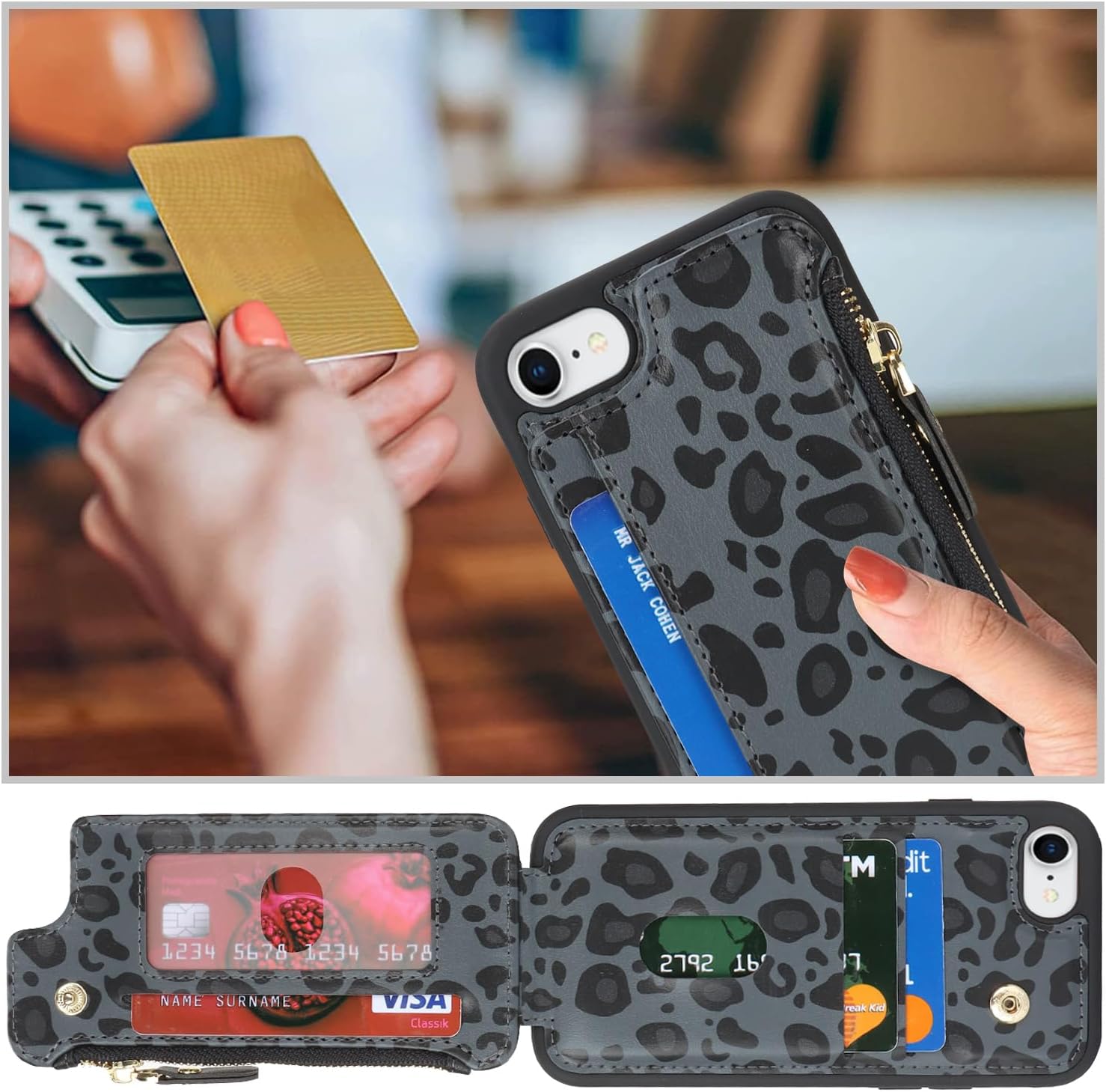 Thumbnail 2 de Cavor wallet case for iPhone 8